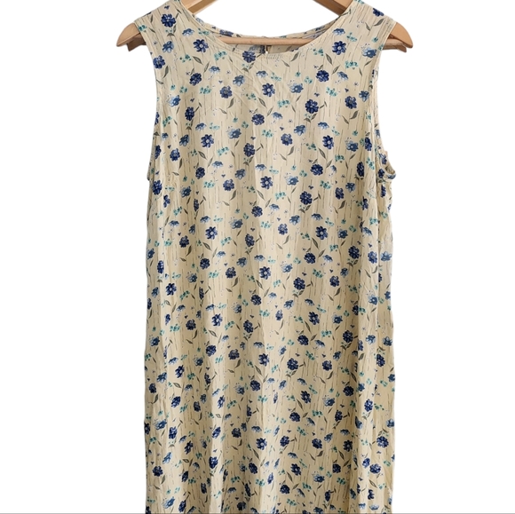 90s floral vintage dress - Picture 2 of 6